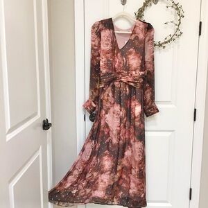 Soft Surroundings Rina Silk Dress Size 14, NWT